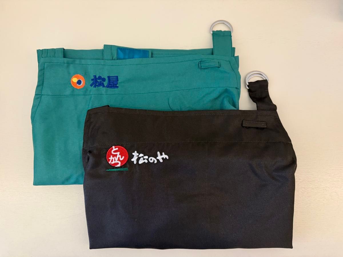 松屋 とんかつ松のや 新品エプロン2枚セット｜Yahoo!フリマ（旧PayPay