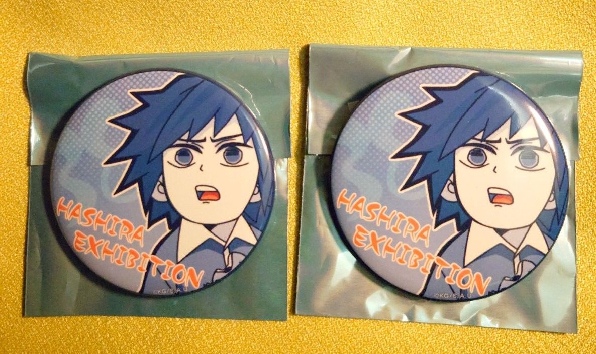 鬼滅の刃【冨岡義勇】柱展柱百景エモーショナル缶バッチ 冨岡先生「心