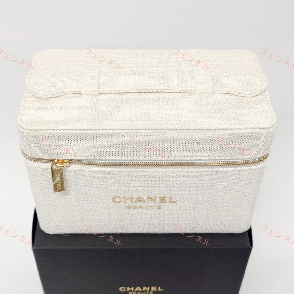 希少】 2025 シャネル 正規ノベルティ シャンパンゴールド ボックス型