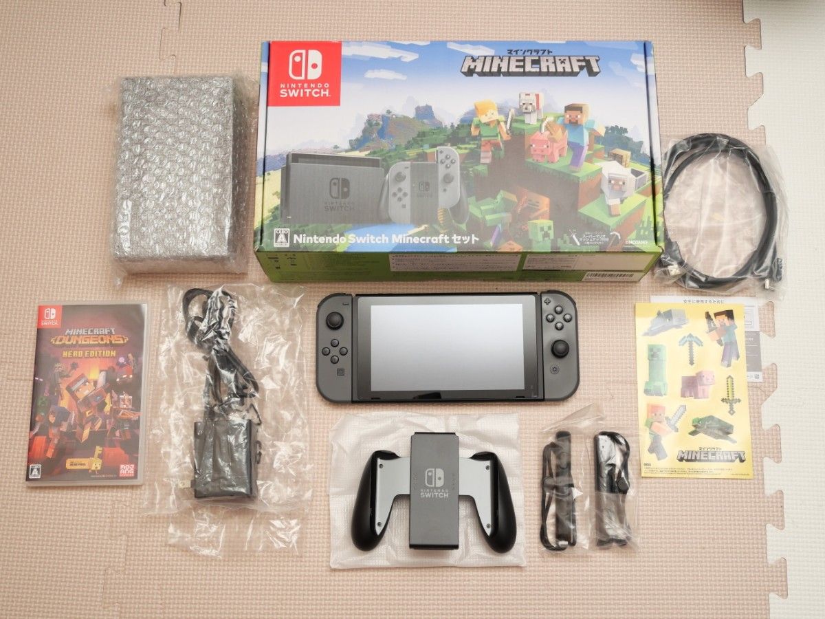 美品】Nintendo Switch ニンテンドースイッチ Minecraft セット マイン
