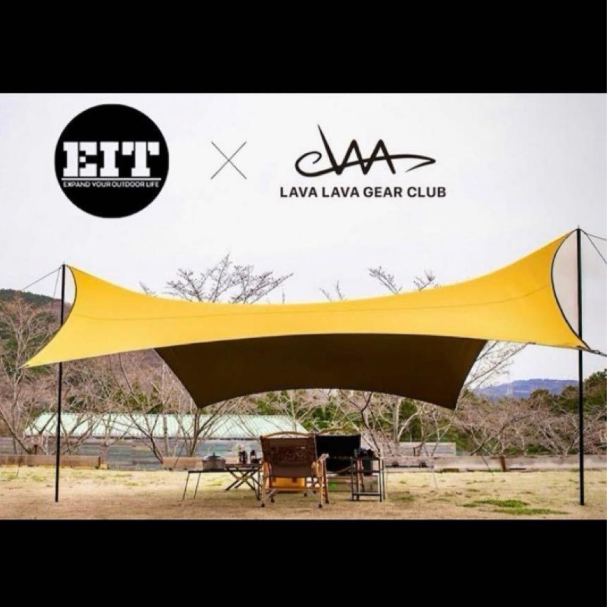 ラバラバギアクラブ】マックワンヘキサタープL ビンテージイエロー