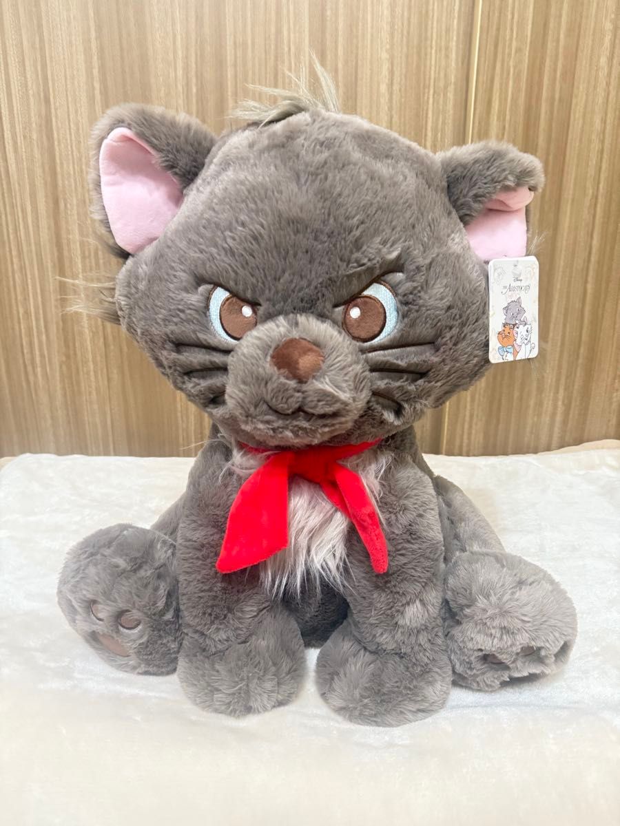 Disney おしゃれキャット ベルリオーズ ぬいぐるみ ブランケット付き