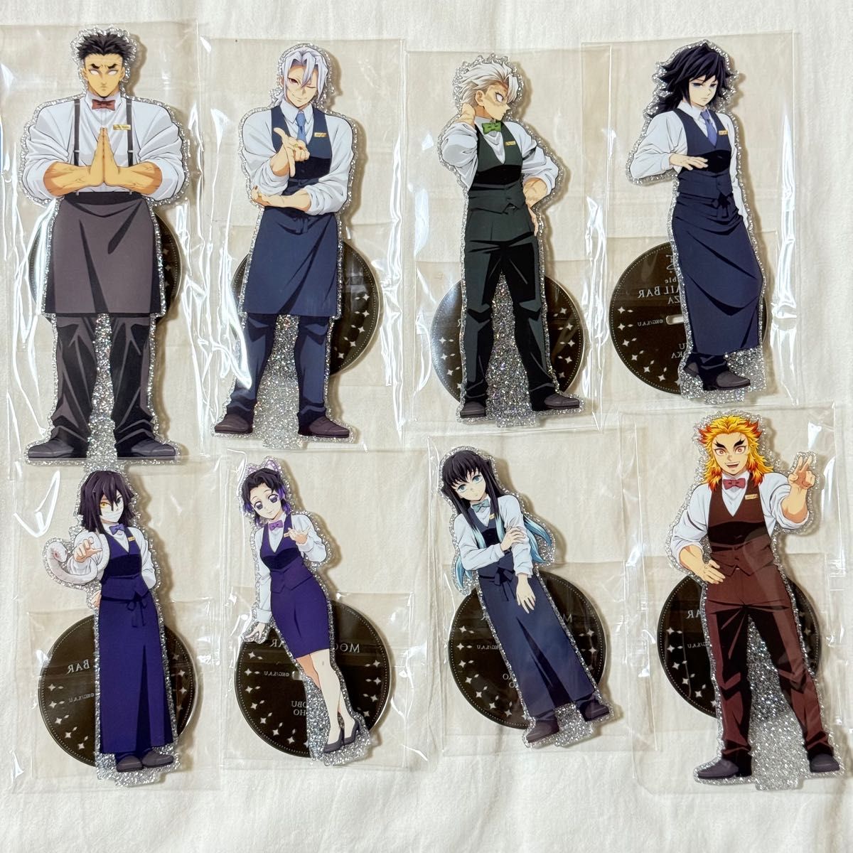 鬼滅の刃 モクテル 冨岡義勇 ufotable MOCKTAIL BAR 両面アクリル