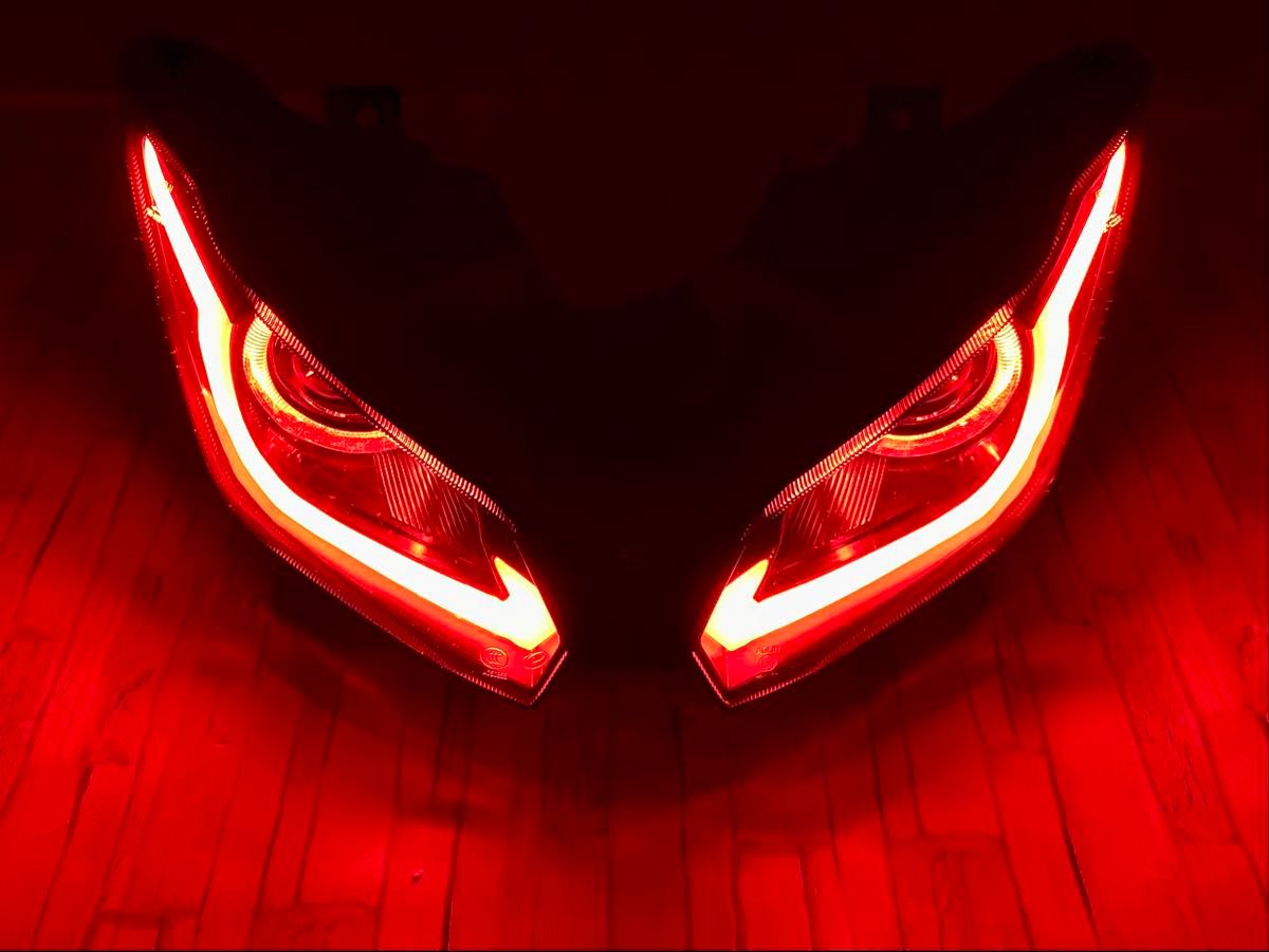 訳あり 】NINJA250 EX250L カスタムLEDヘッドライト ニンジャ250