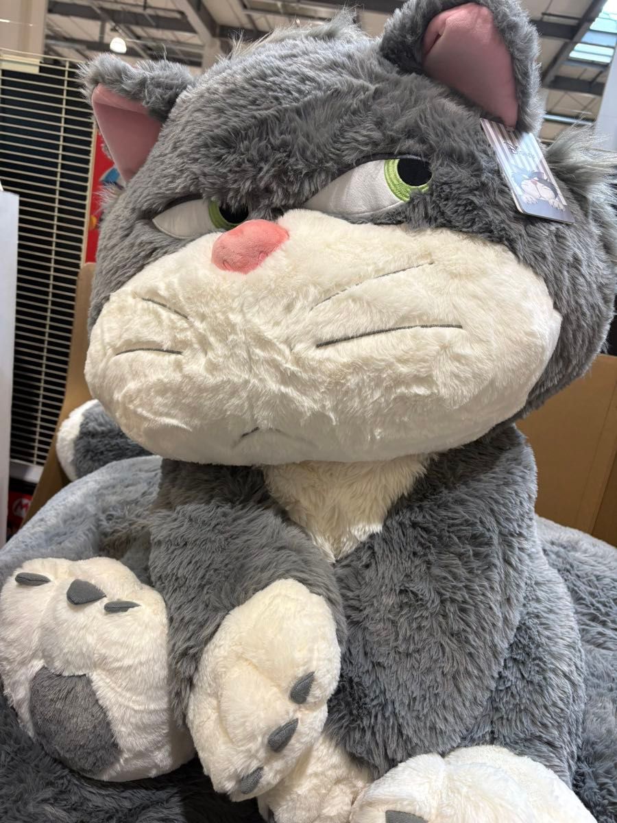 最安値 コストコ ディズニー ルシファー ぬいぐるみ ブランケット付