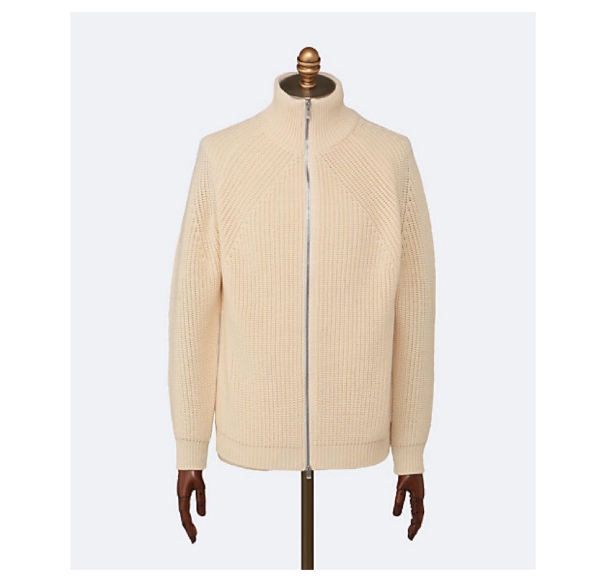 BATONER ドライバーズニット 3号 バトナー ニット アイボリー｜Yahoo