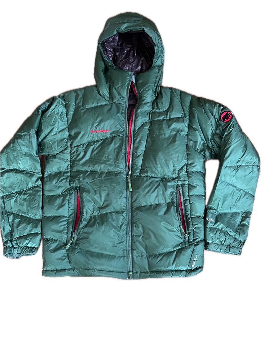 MAMMUT マムート アトラス フーデッドダウンジャケット グリーン 830+