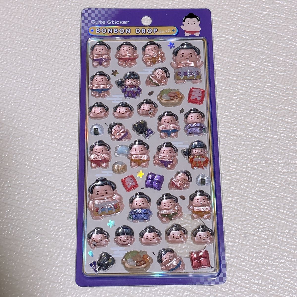 ボンボンドロップシール 和柄 お相撲さん クーリア｜Yahoo!フリマ（旧
