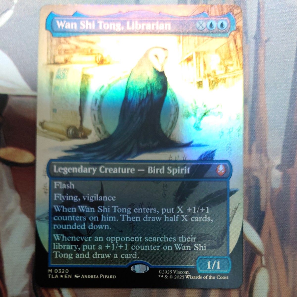 MTG 司書 ワン・シートン / Wan Shi Tong Librarian ボーダレス Foil