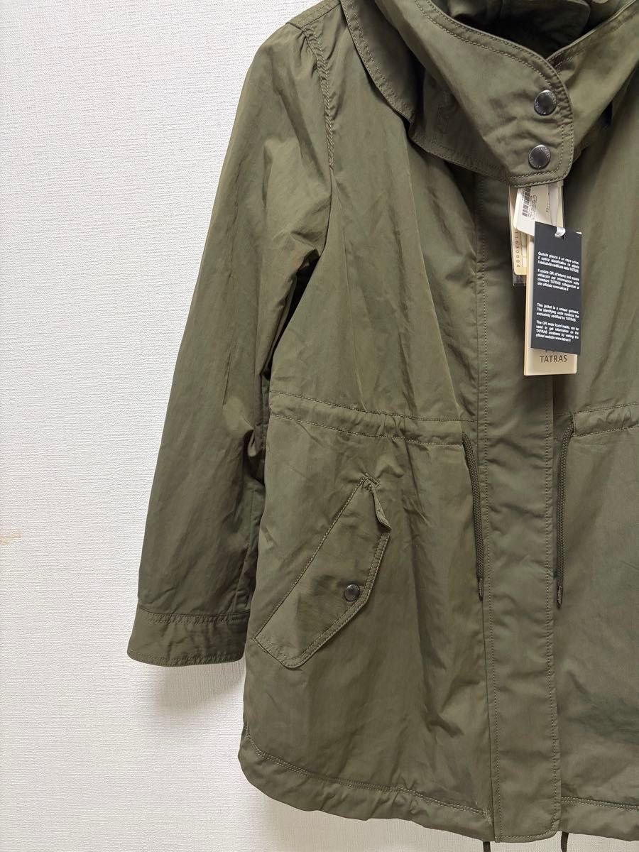 お値引きOK TATRAS（タトラス）インナーダウン付き モッズコート