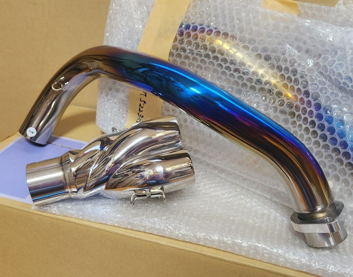 ノジマ｜チタン エキゾーストパイプ 1本出し｜ZZR1400(06-11