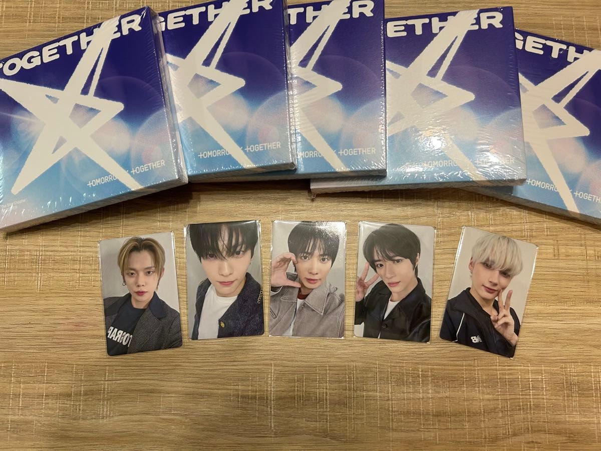 新品未開封 TXT The star Chapter TOGETHER 5形態セット ソロトラック