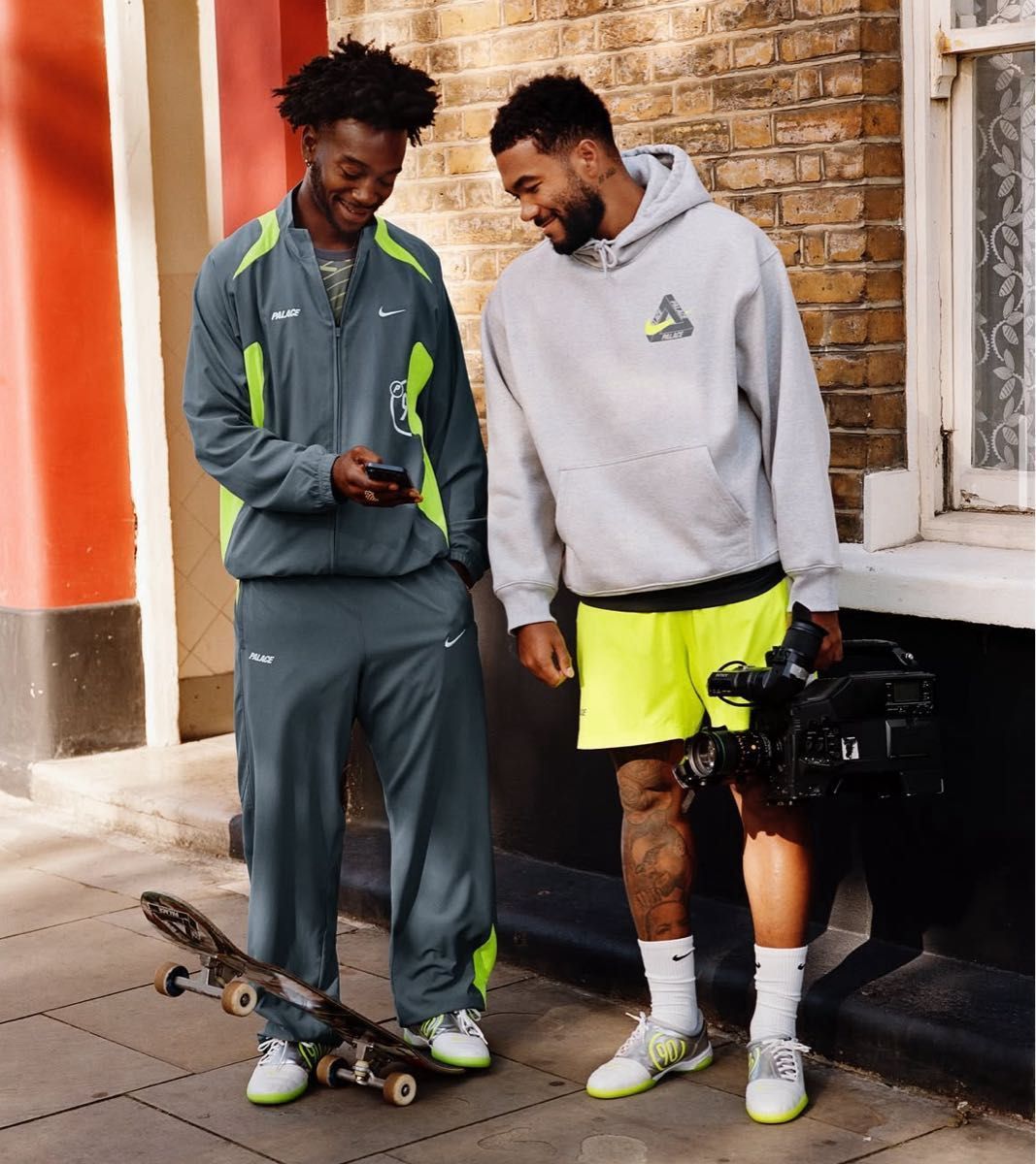 GREY 上下 XL PALACE NIKE TOTAL P90 TRACK セットアップ トラック