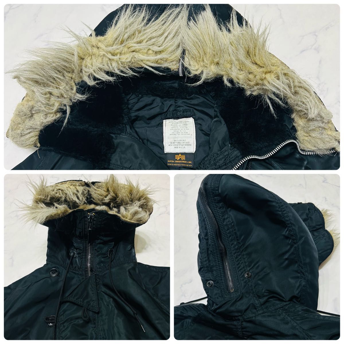 希少】80s ALPHA INDUSTRIES アルファインダストリーズ USA製 N-2B 短