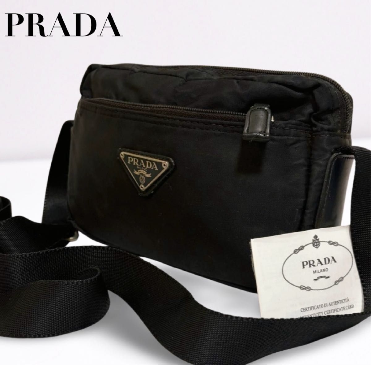 PRADA プラダ カメラバッグ ショルダーバッグ サコッシュ 肩掛け 斜め