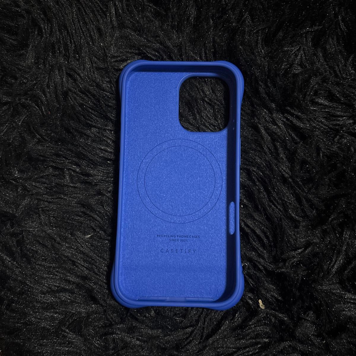 CASETiFY iPhone16ケース ブルー ウェーブシリコンケース｜Yahoo