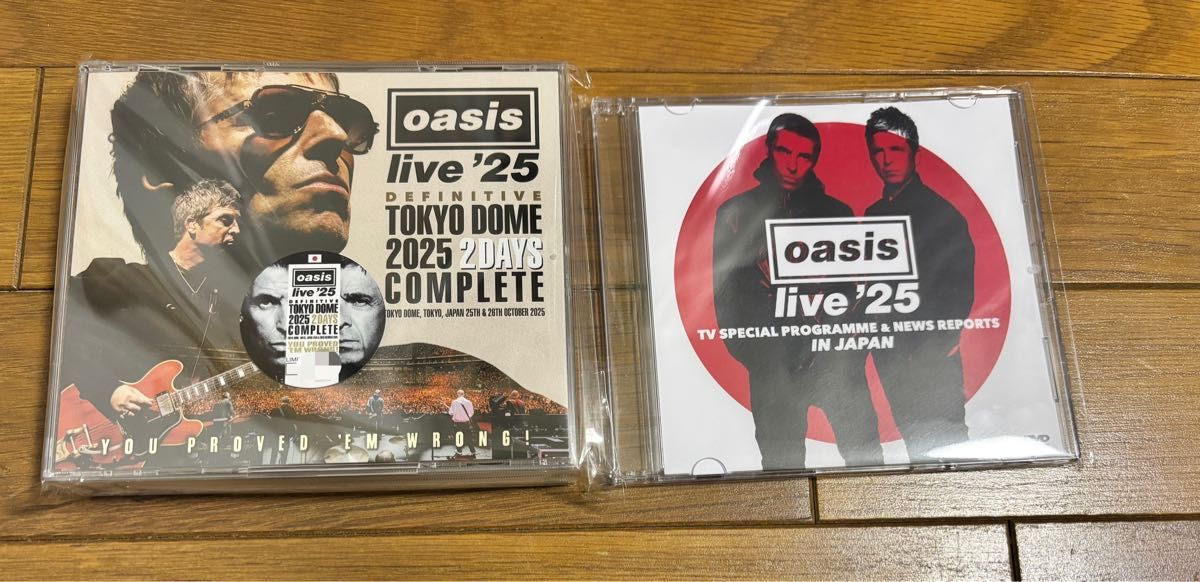 OASIS オアシス DEFINITIVE TOKYO DOME 2025 2 DAYS COMPLETE｜Yahoo