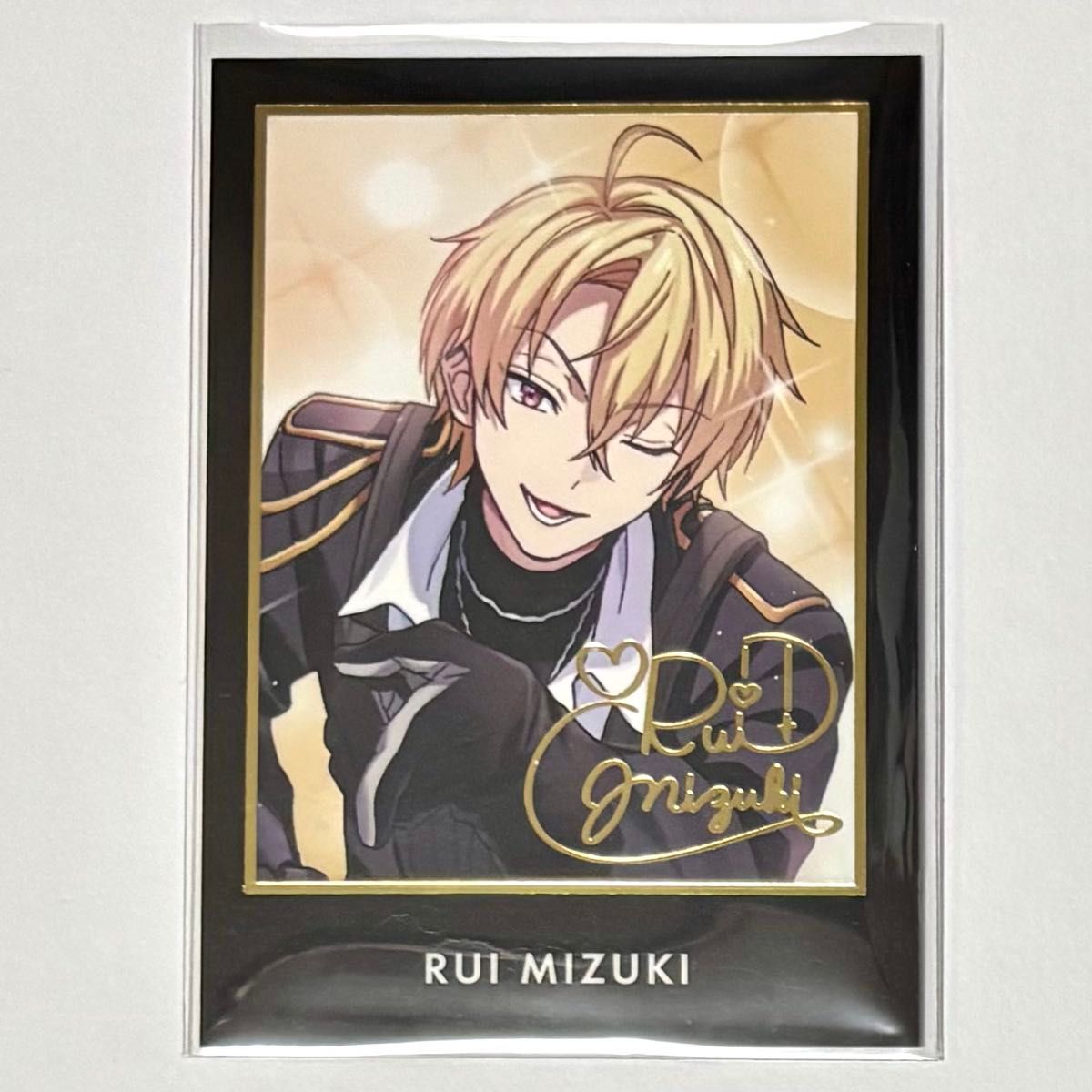 東京ディバンカー 東ディバ トレカ SR 箔押し サイン入り 観月 累 ②