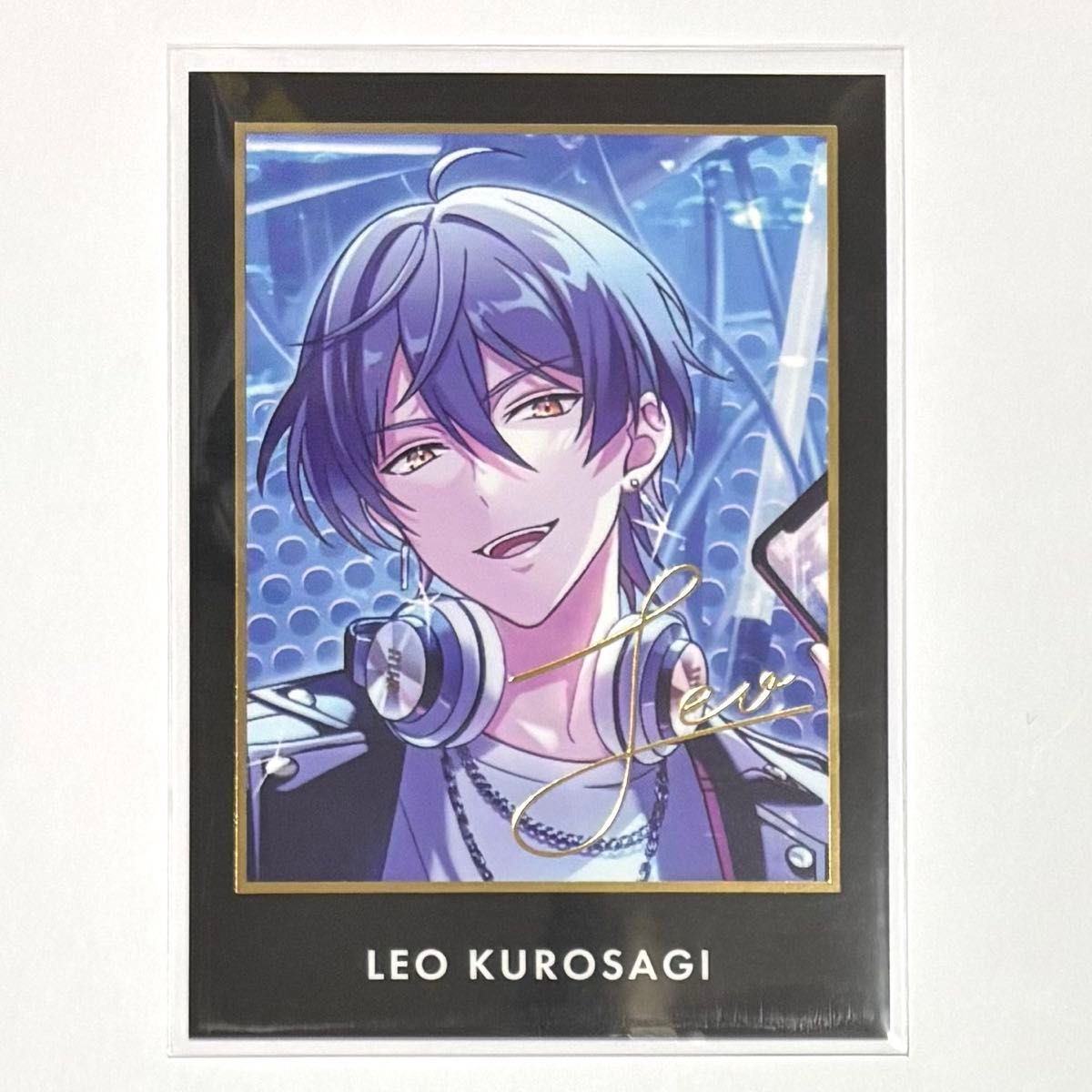 東京ディバンカー 東ディバ トレカ SR 箔押し サイン入り 黒鷺 玲音