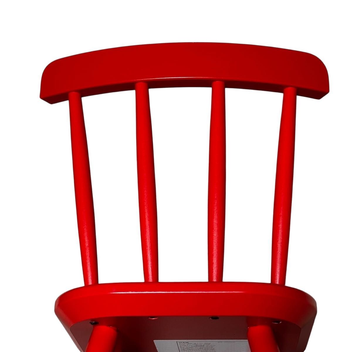 廃盤色 IKEA イケア AGAM アーガム キッズチェア ハイチェア レッド赤