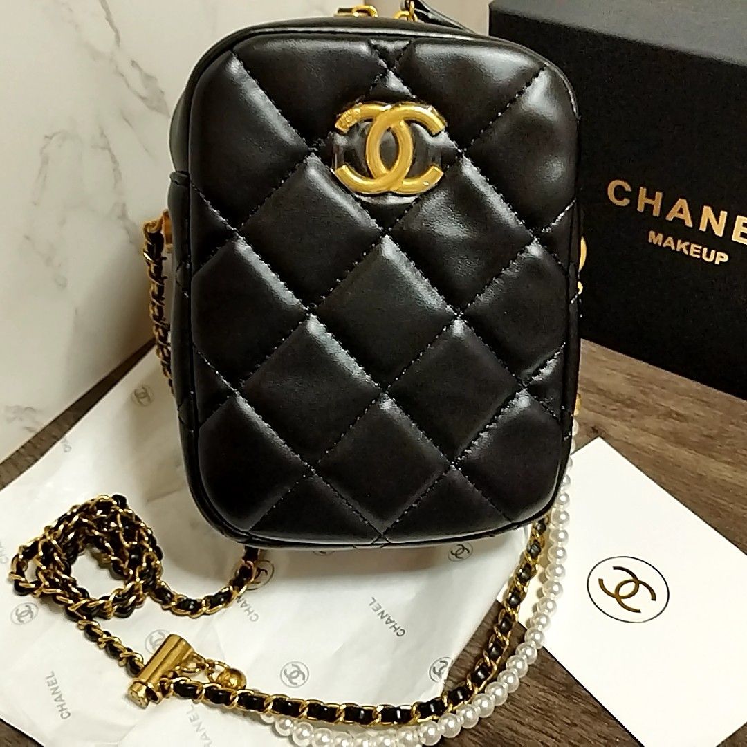 最後の1点 シャネル ノベルティ チェーンショルダーバッグ パール