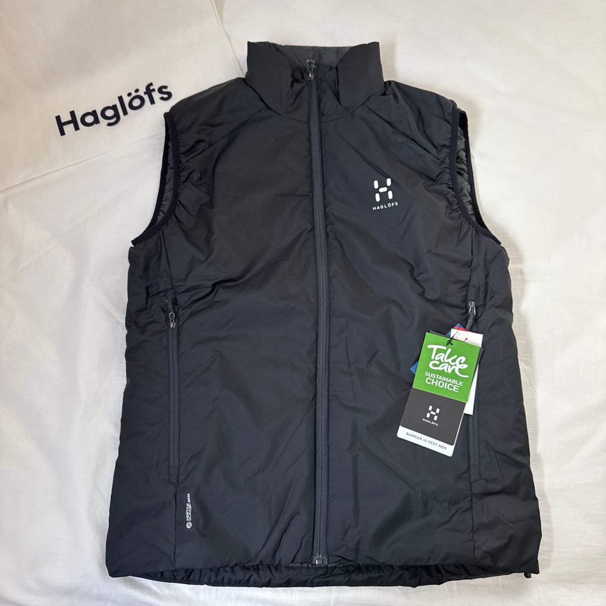 新品 HAGLOFS バリアーIIIベストメン（BARRIER VEST MEN） M