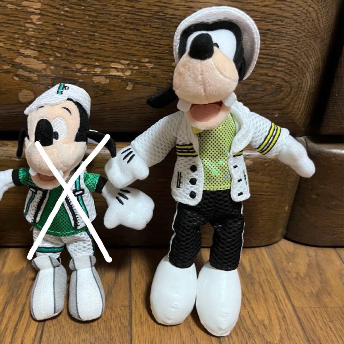 ディズニーランド クラブマウスビート グーフィー ぬいぐるみバッジ