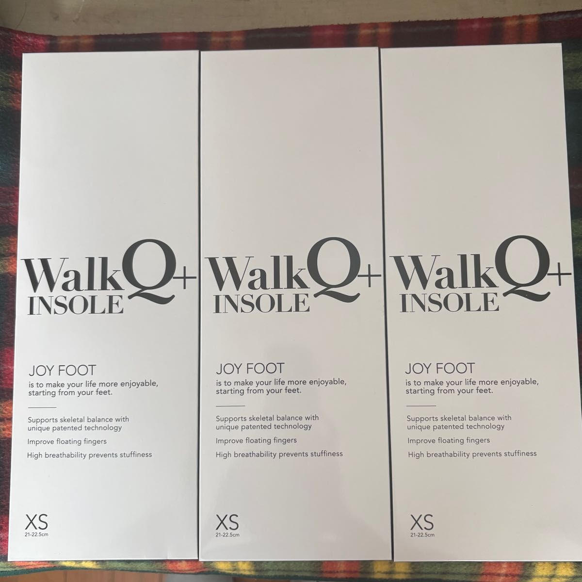 WalkQ ウォーキュットインソール XSサイズ 3箱セット｜Yahoo!フリマ