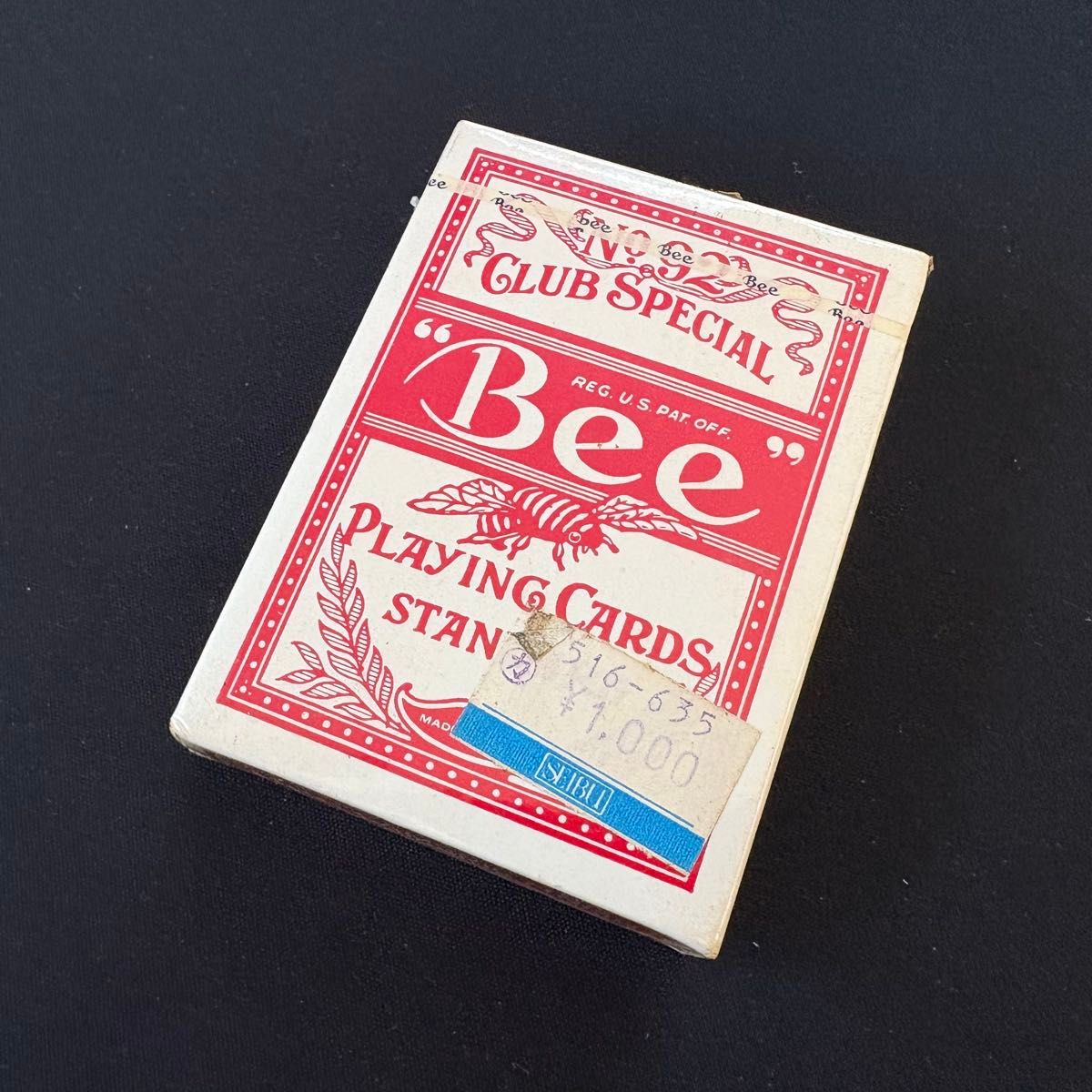 新品未開封 オールド Bee deck トランプ類税証紙 トランプ マジック