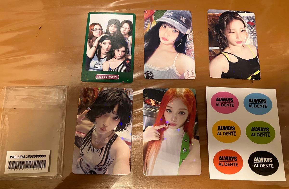 LE SSERAFIM SPAGHETTI 特典トレカ ルセラ コンプ｜Yahoo!フリマ（旧