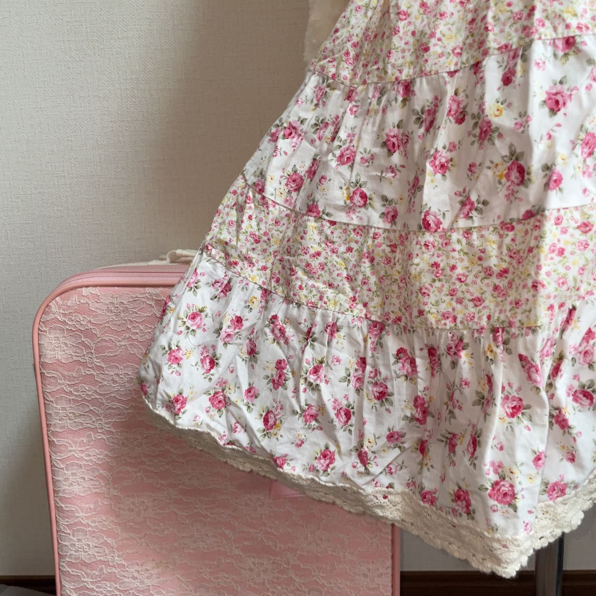 当時物】LIZ LISA リズリサ 00s コットンパッチワーク キャミ