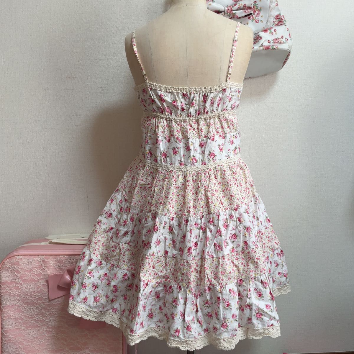 当時物】LIZ LISA リズリサ 00s コットンパッチワーク キャミ