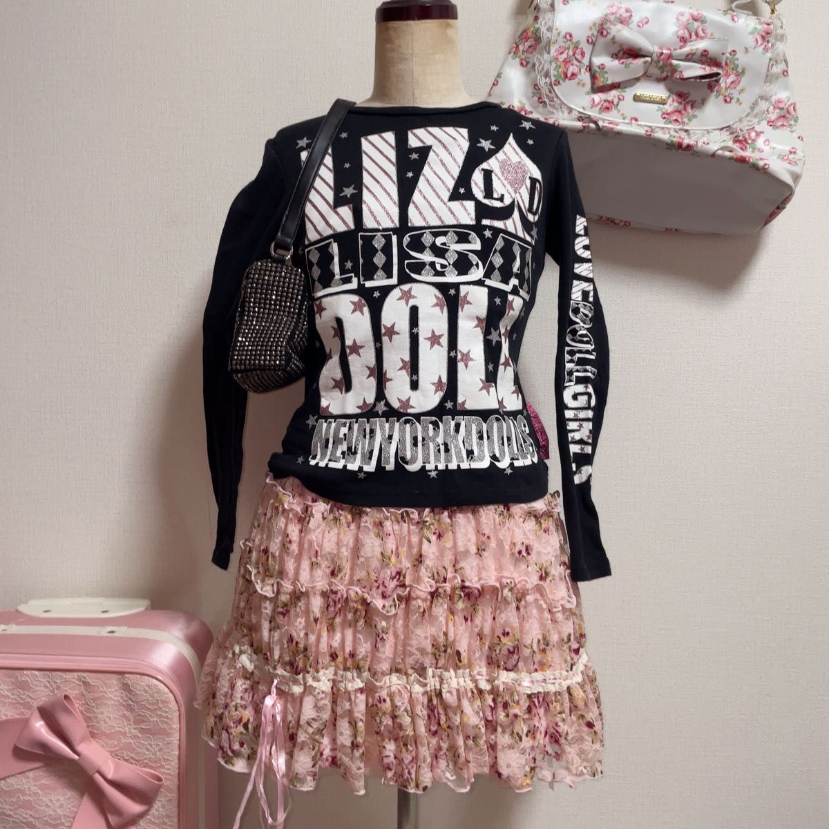 激レア 当時物】LIZ LISA doll リズリサ 姫ギャル 平成ギャル Y2K 廃盤