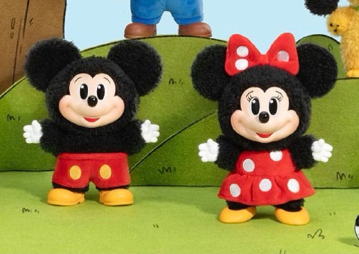 ポップマート ミッキーファミリー ディズニー POPMART ミッキー ミニー