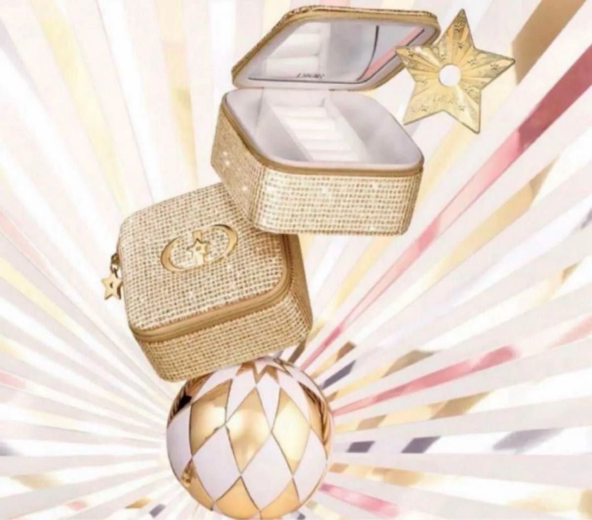ディオール Dior クリスマスコフレ2025 ノベルティ アクセサリーケース