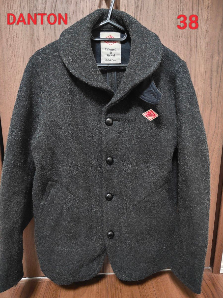 DANTON ダントン 丸襟 ウールモッサ ジャケット 38 コート｜Yahoo