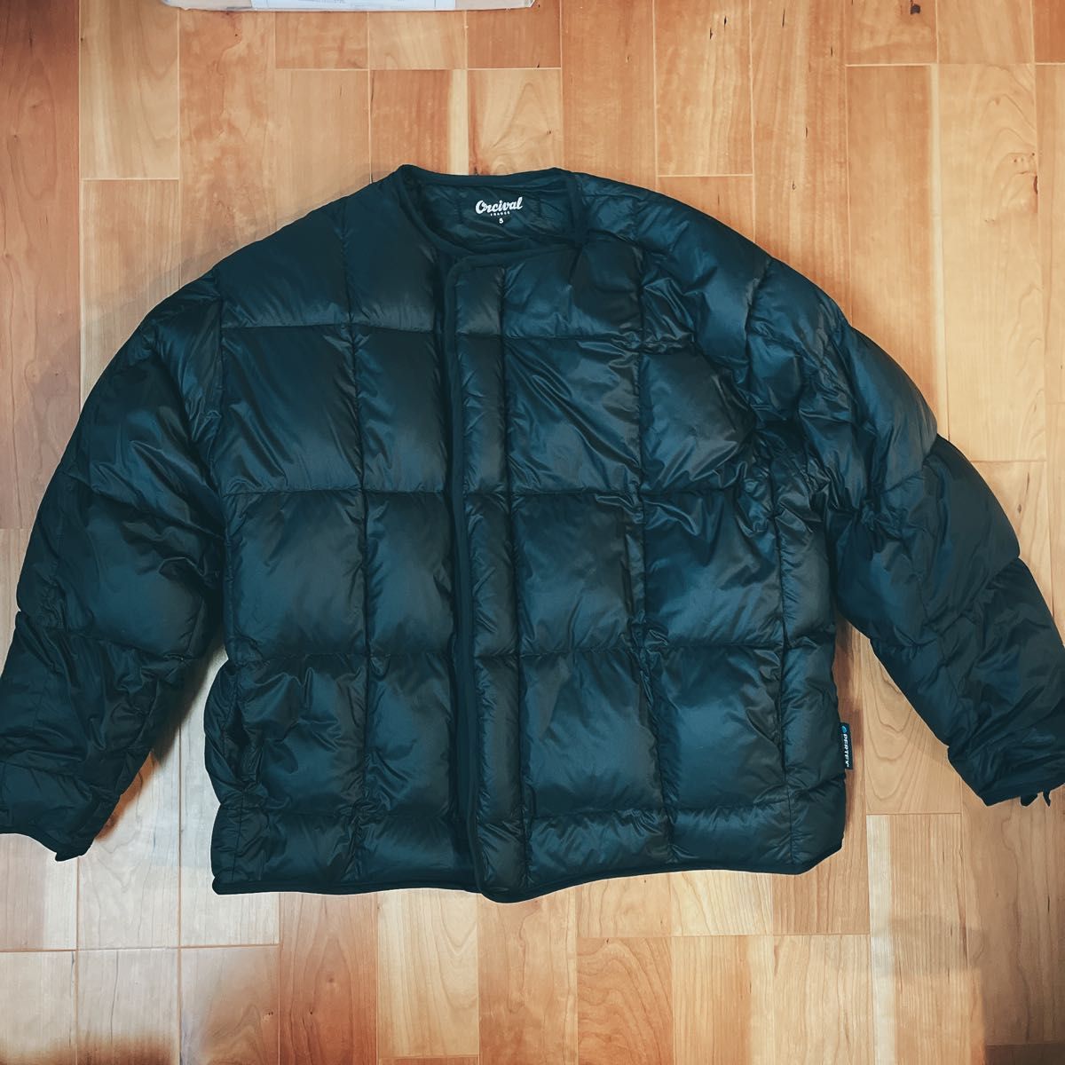 ORCIVAL オーシバル PERTEX(R) キルトダウン ノーカラーブルゾン