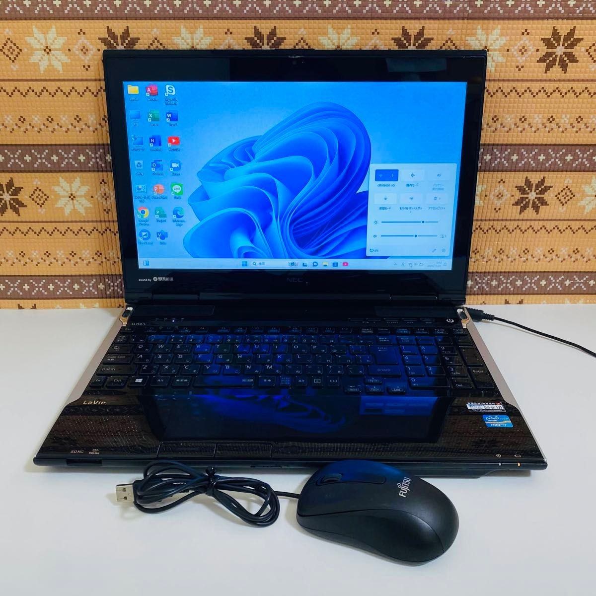 Y930 NECノートパソコンi7メモリ8G高速SSDサクサクWindows11｜Yahoo