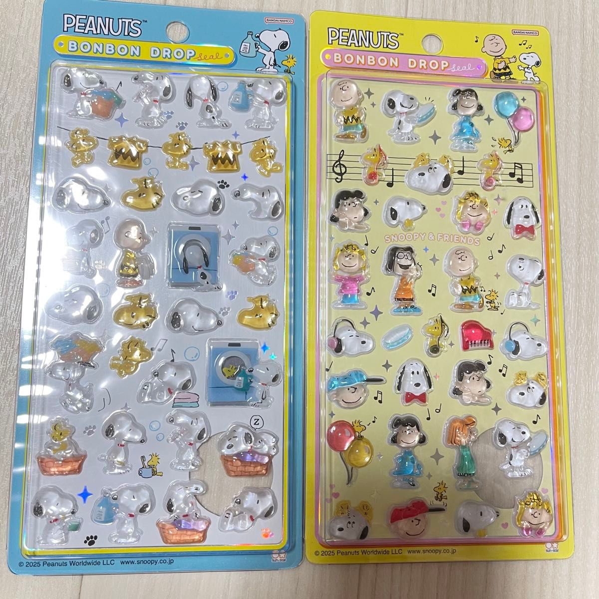 新品未使用 スヌーピー ボンボンドロップシール SNOOPY ランドリー