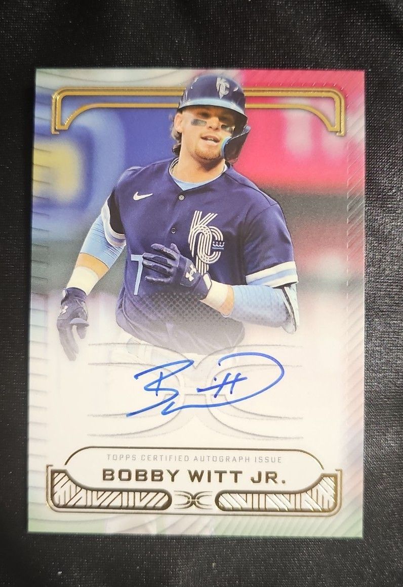 BOBBY WITT JR Topps Definitive Auto ボビー・ウィット・ジュニア