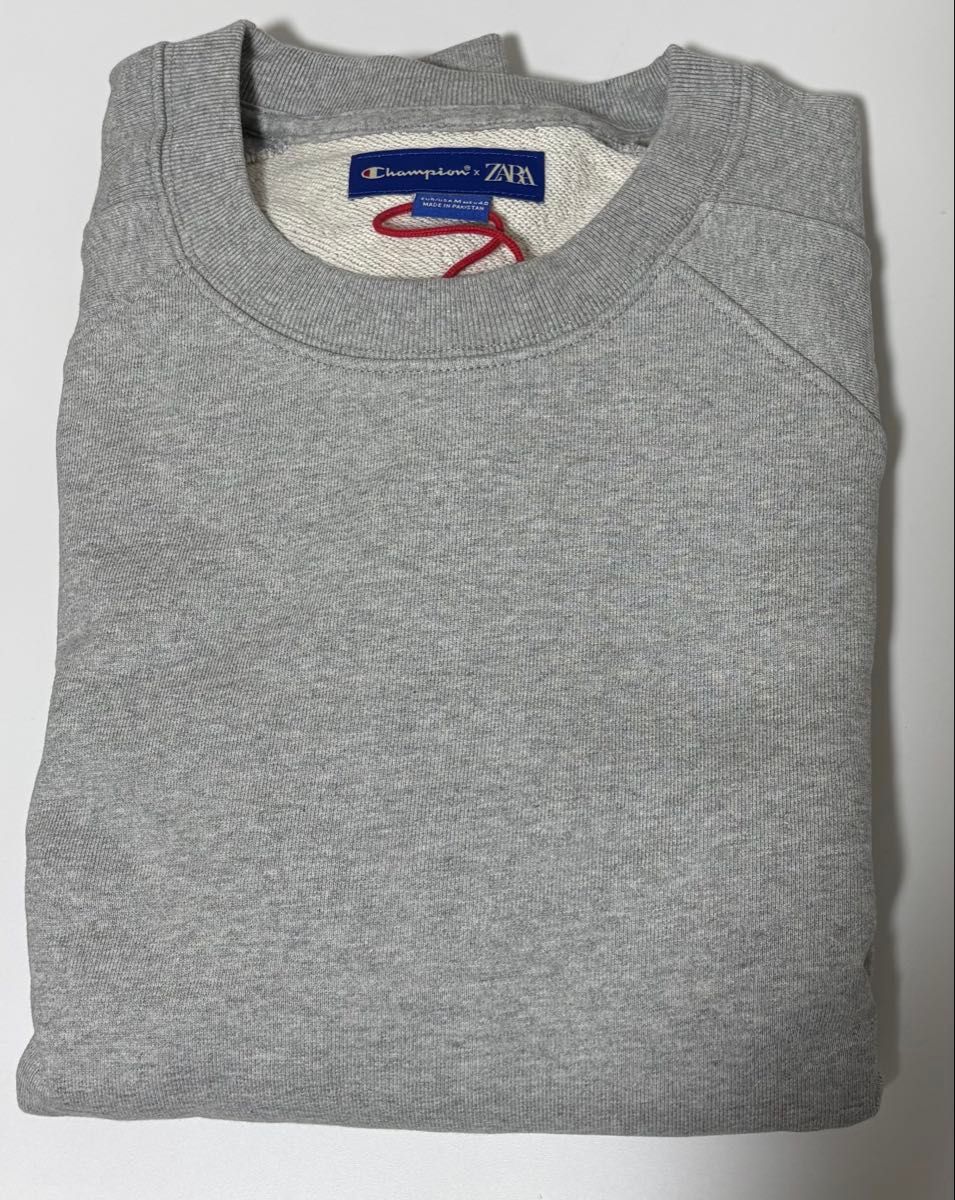 CHAMPION×ZARA パッチ クルーネック スウェットシャツ S｜Yahoo!フリマ