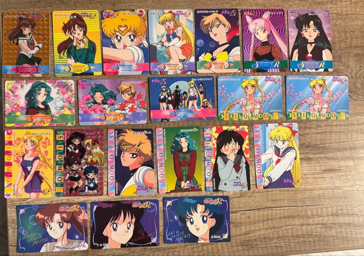 セーラームーン 美少女戦士セーラームーン カード カードダス アマダ