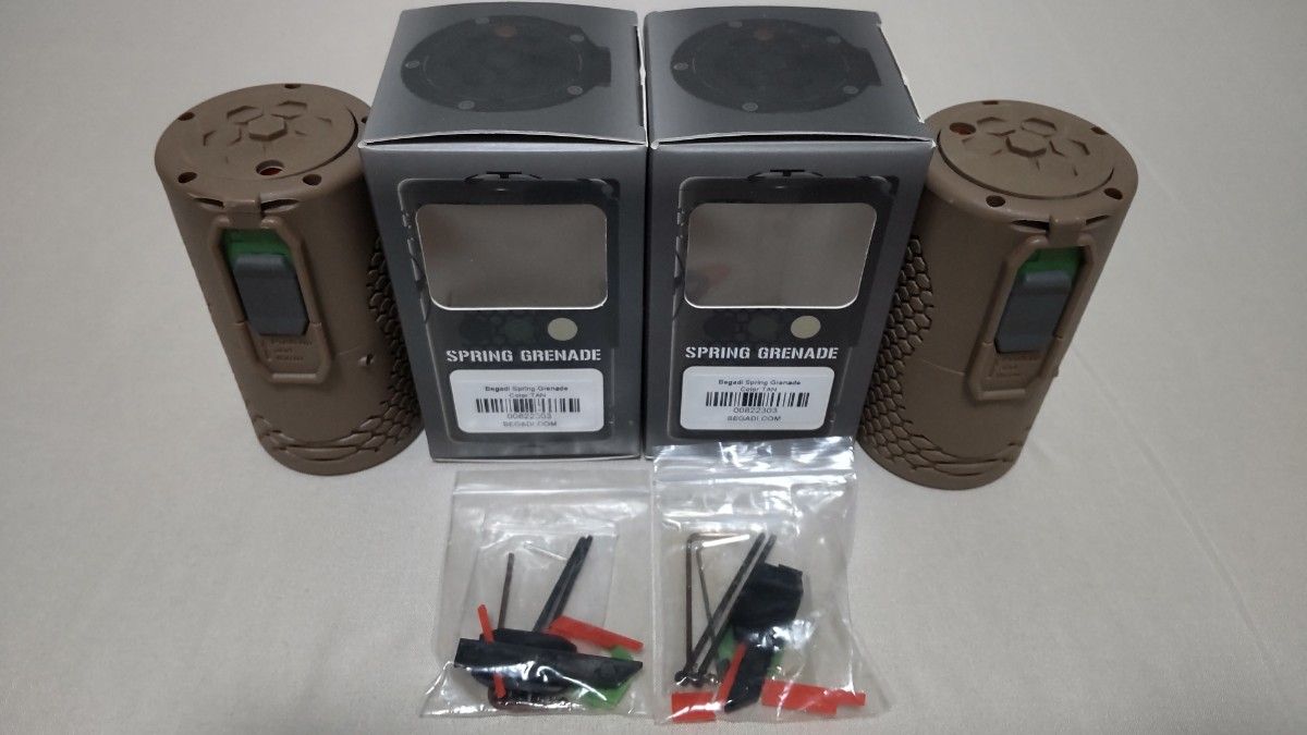 Begadi Airsoft Spring Grenade スプリンググレネード Gen2 タンカラー