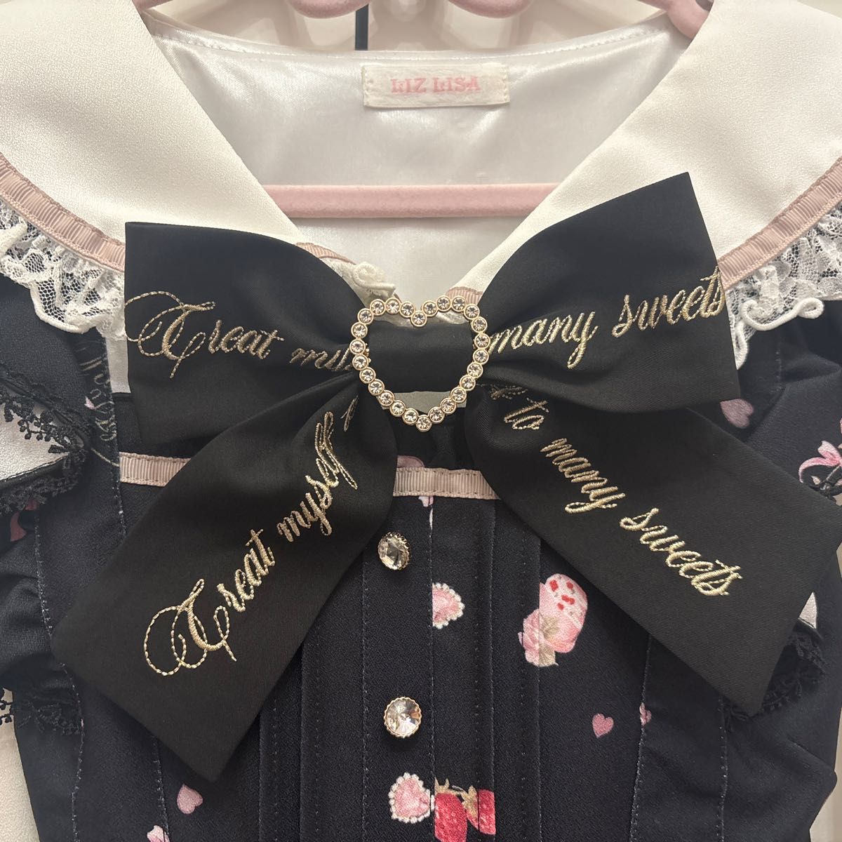 LIZLISAアフタヌーンティー柄ワンピース｜Yahoo!フリマ（旧PayPayフリマ）