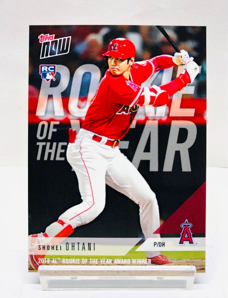 大谷翔平 2018 Topps Now award winners AW-1 新人王 受賞記念 RC