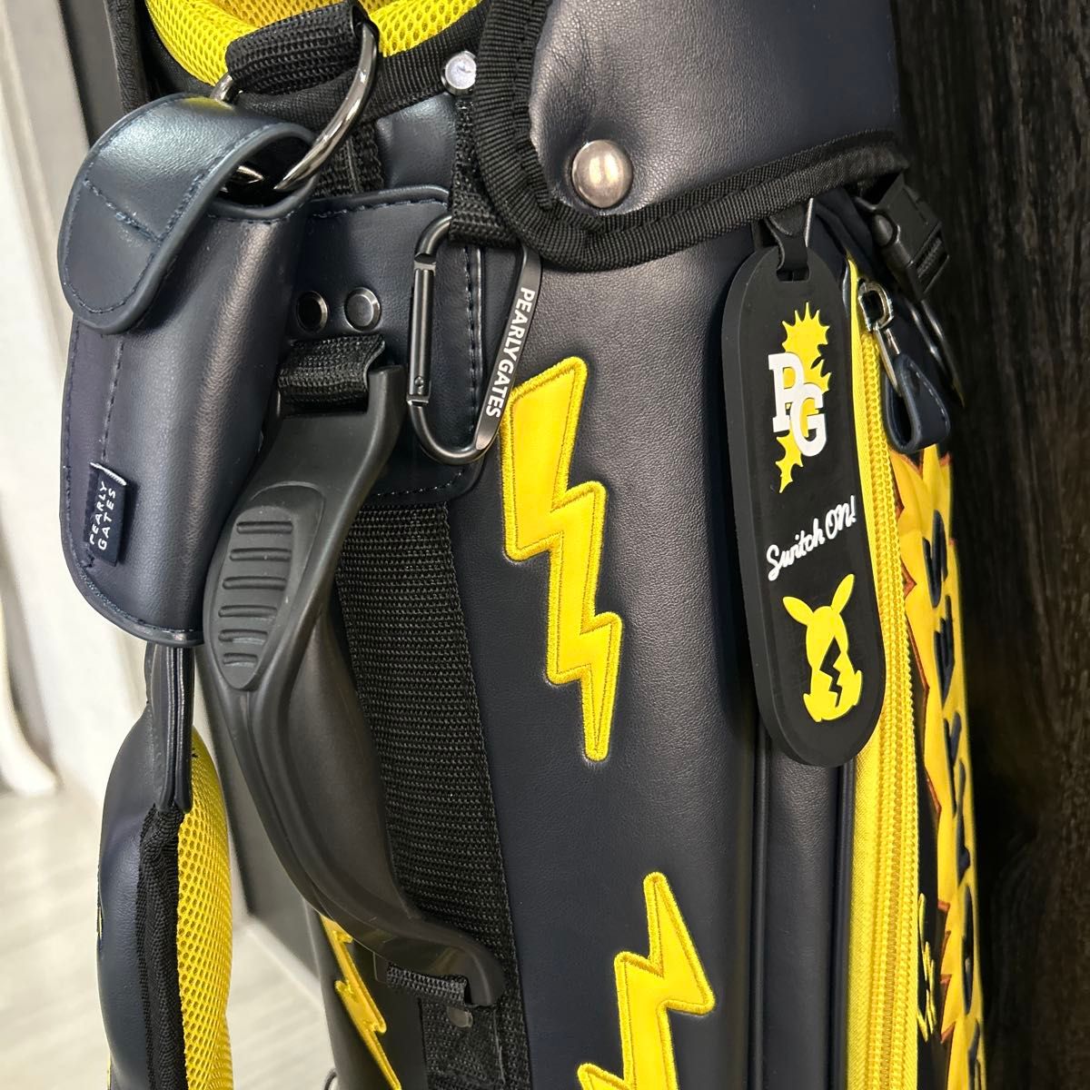 大幅値下げ パーリーゲイツ ポケモン ピカチュウ スタンド式 キャディ