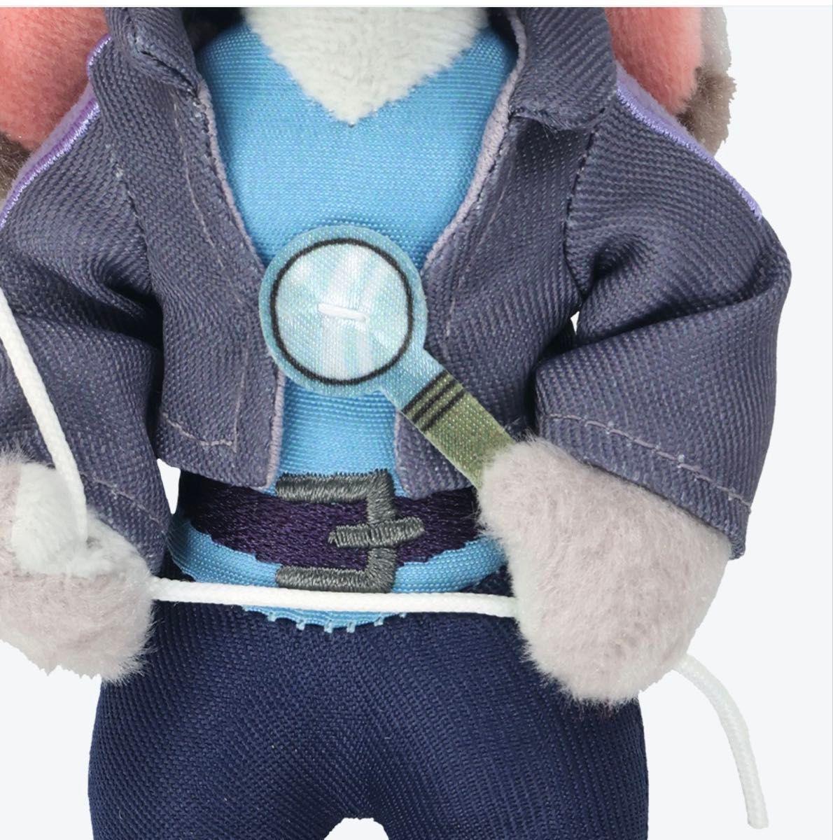 ぬいぐるみバッジ ズートピア2 ジュディ ニック ふわふわ クリスマス