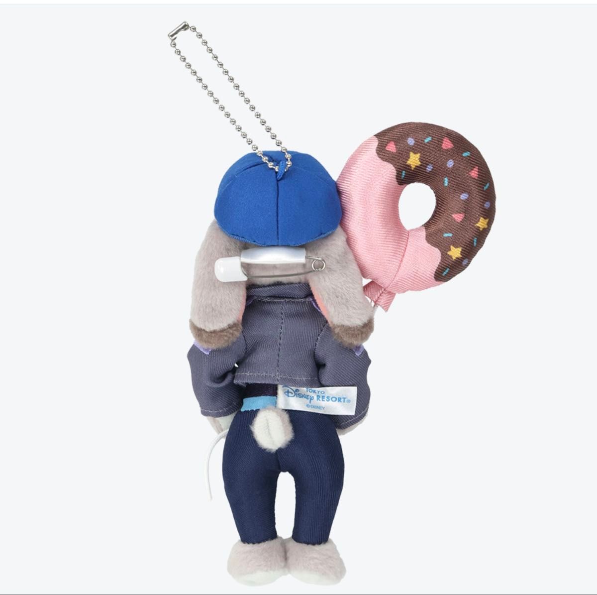 ぬいぐるみバッジ ズートピア2 ジュディ ニック ふわふわ クリスマス