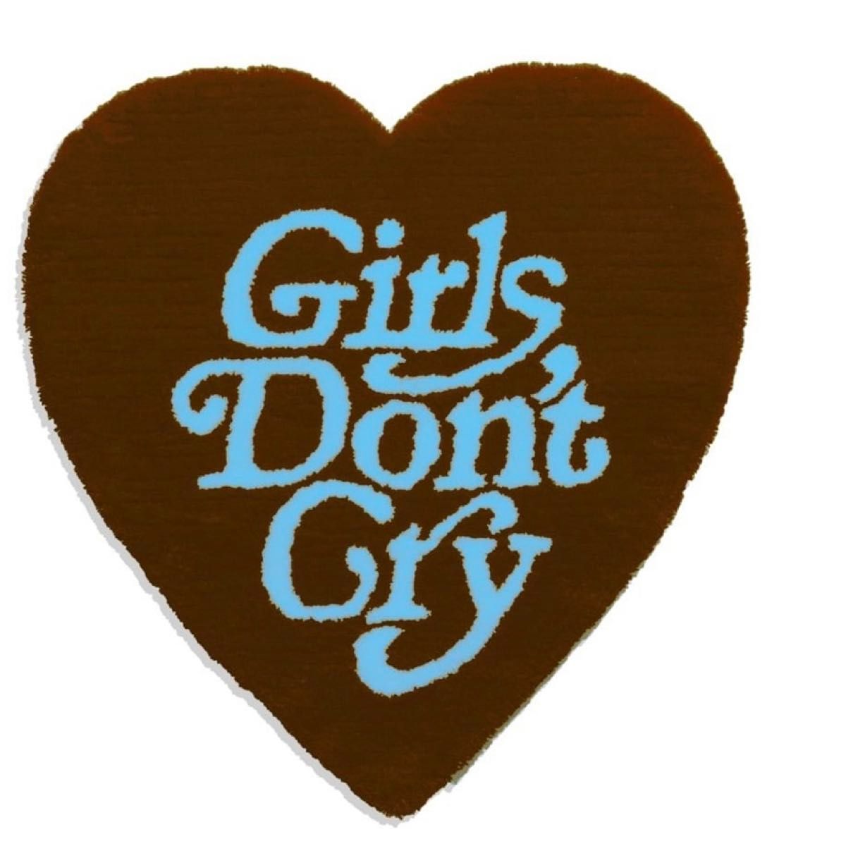 Girls Don't Cry Rug VERDY ラグ ハート ロゴ 新色 Girls Don't Cry