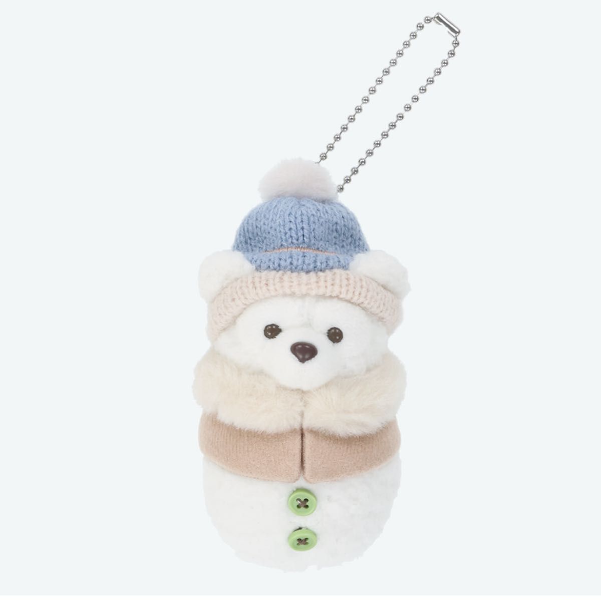 ダッフィーフレンズ ぬいぐるみチャームセット 雪だるま スノーウィー